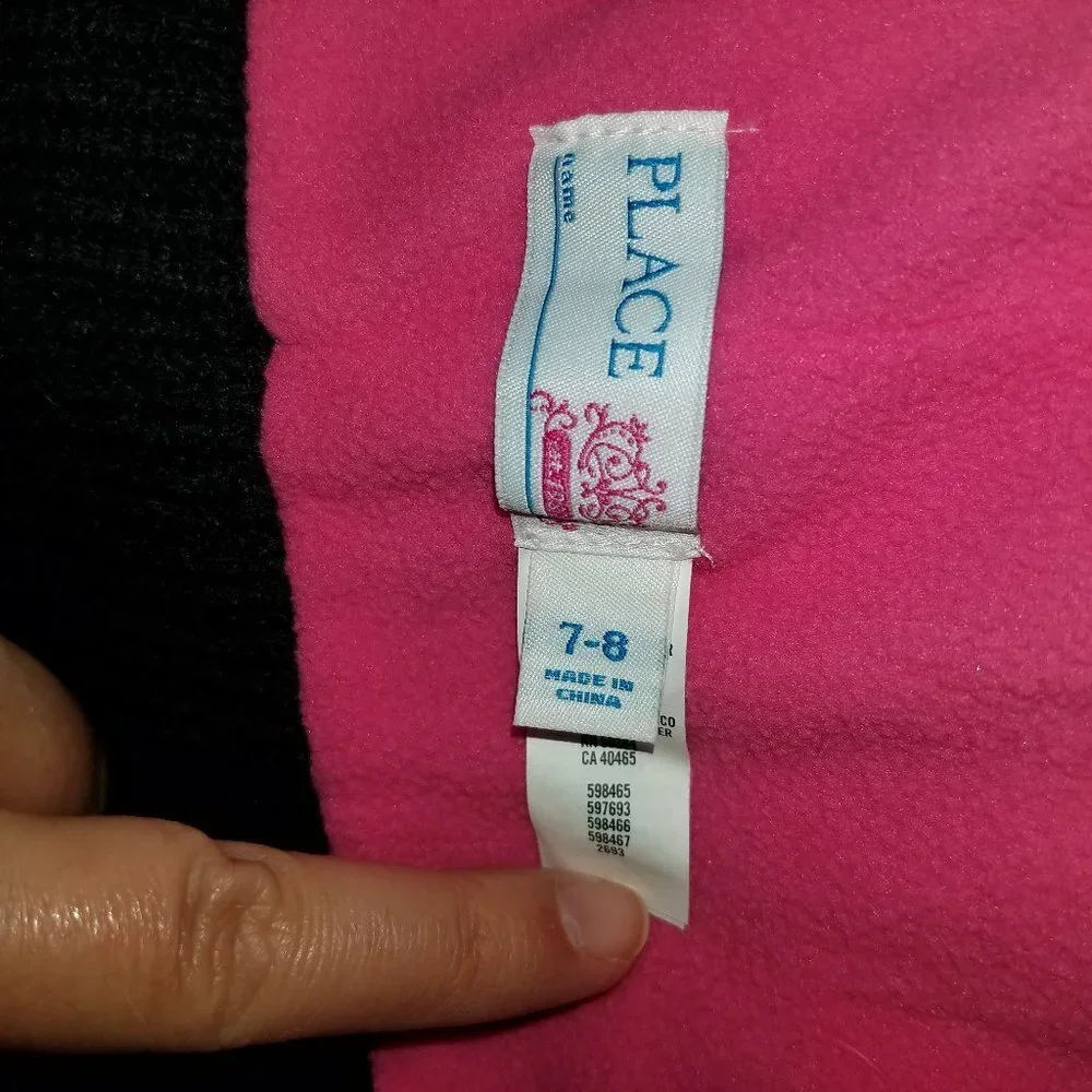 The‎ Children Place Peace Lined Fleece Hat Size 7-8